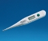 Electronic clinical thermometer +32+42:0.1°C digital display, waterprof, appr.125x18mm, w/o mercury, with acoustic signal